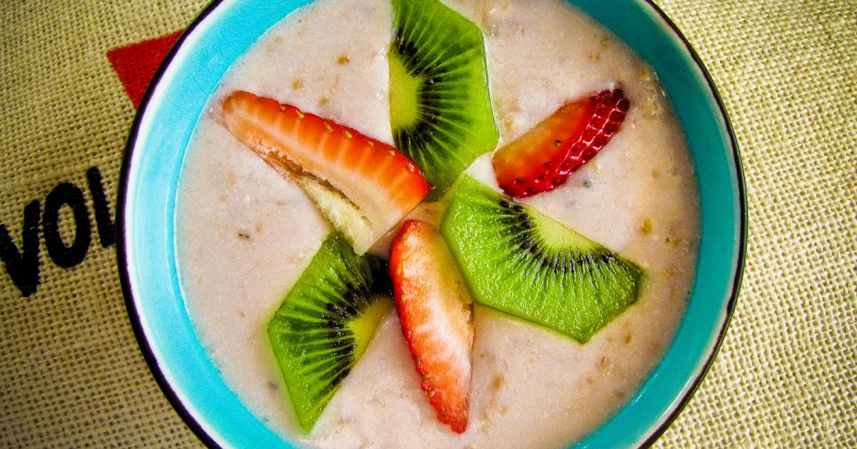 [cogito, ergo creo] Strawberry Kiwi Oatmeal Simple, Seasonal, and Slow